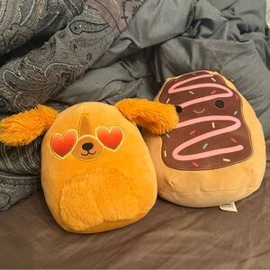 Squishmallows Plush Toy - Yellow and Cream